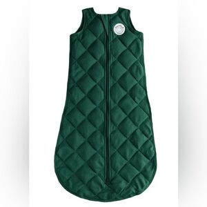 The Dreamland Baby Dream Weighted Sleep Sack in Forest Green